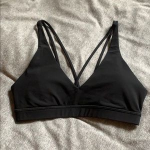 Black Lululemon Bra Size 2